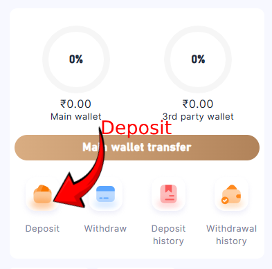Big Mumbai Deposit option